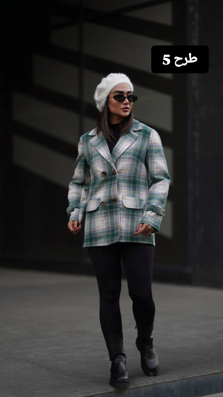 کت پشمی زنانه - تصویر 9