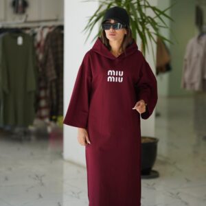 Alternative view of ماکسی کلاه دار _ MIU