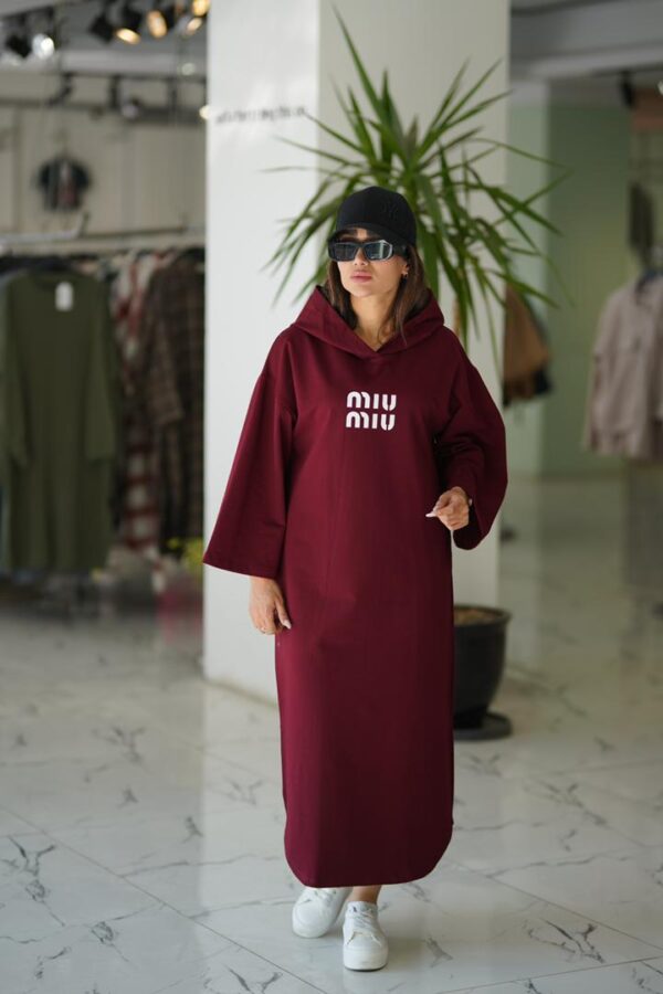 ماکسی کلاه دار _ MIU - تصویر 2