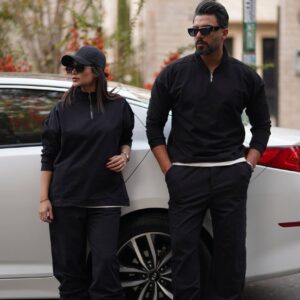 Alternative view of ست نیم زیپ و شلوار جاگر