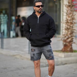 Alternative view of هودی نیم زیپ