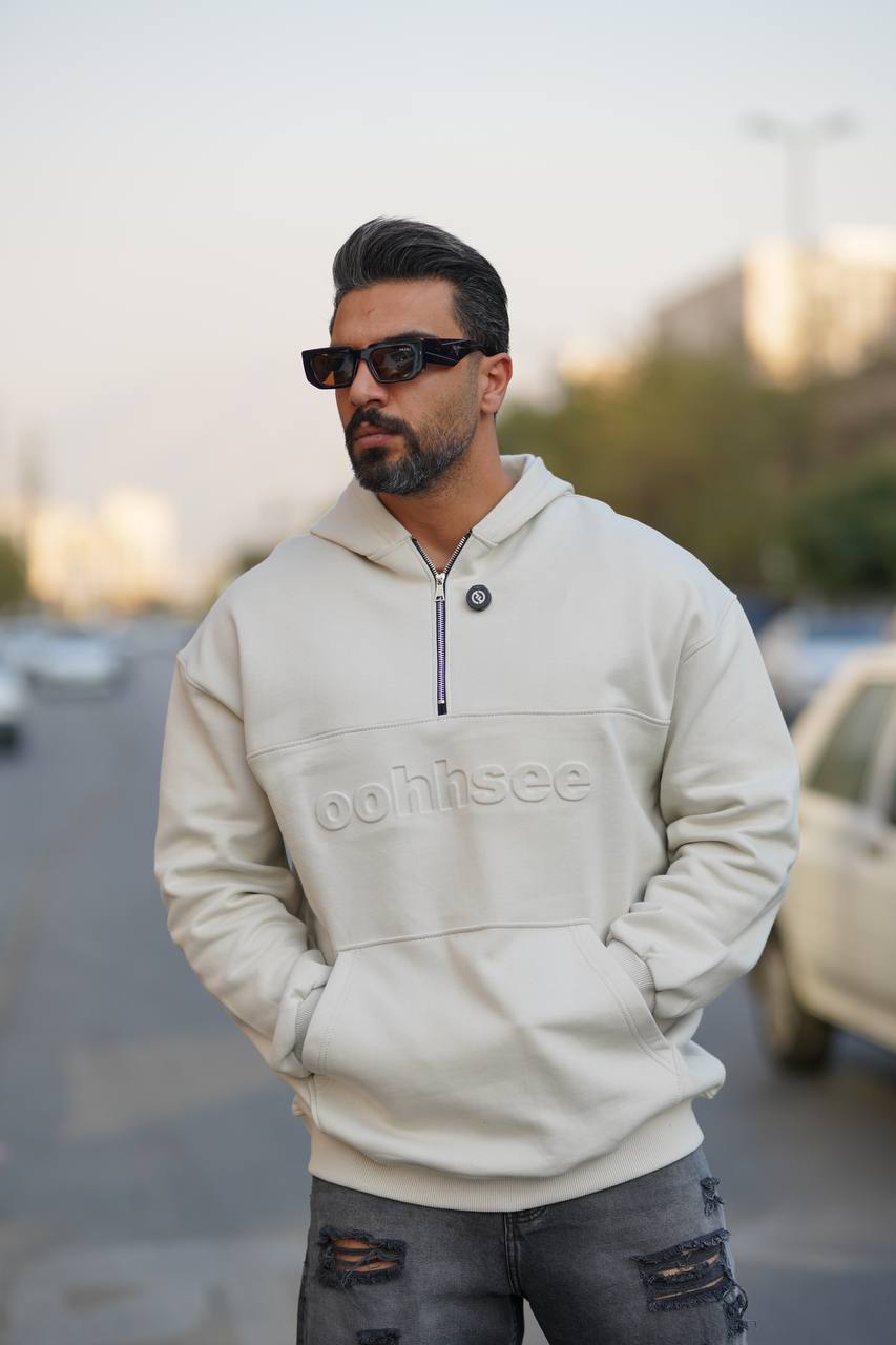 هودی نیم زیپ