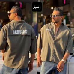 پیراهن لینن BALENCIAGA