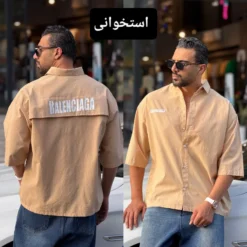 Alternative view of پیراهن لینن BALENCIAGA