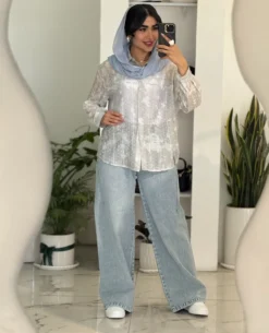 Alternative view of شومیز شیشه ای دو تیکه