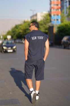 Alternative view of ست وست و شلوارک کتان