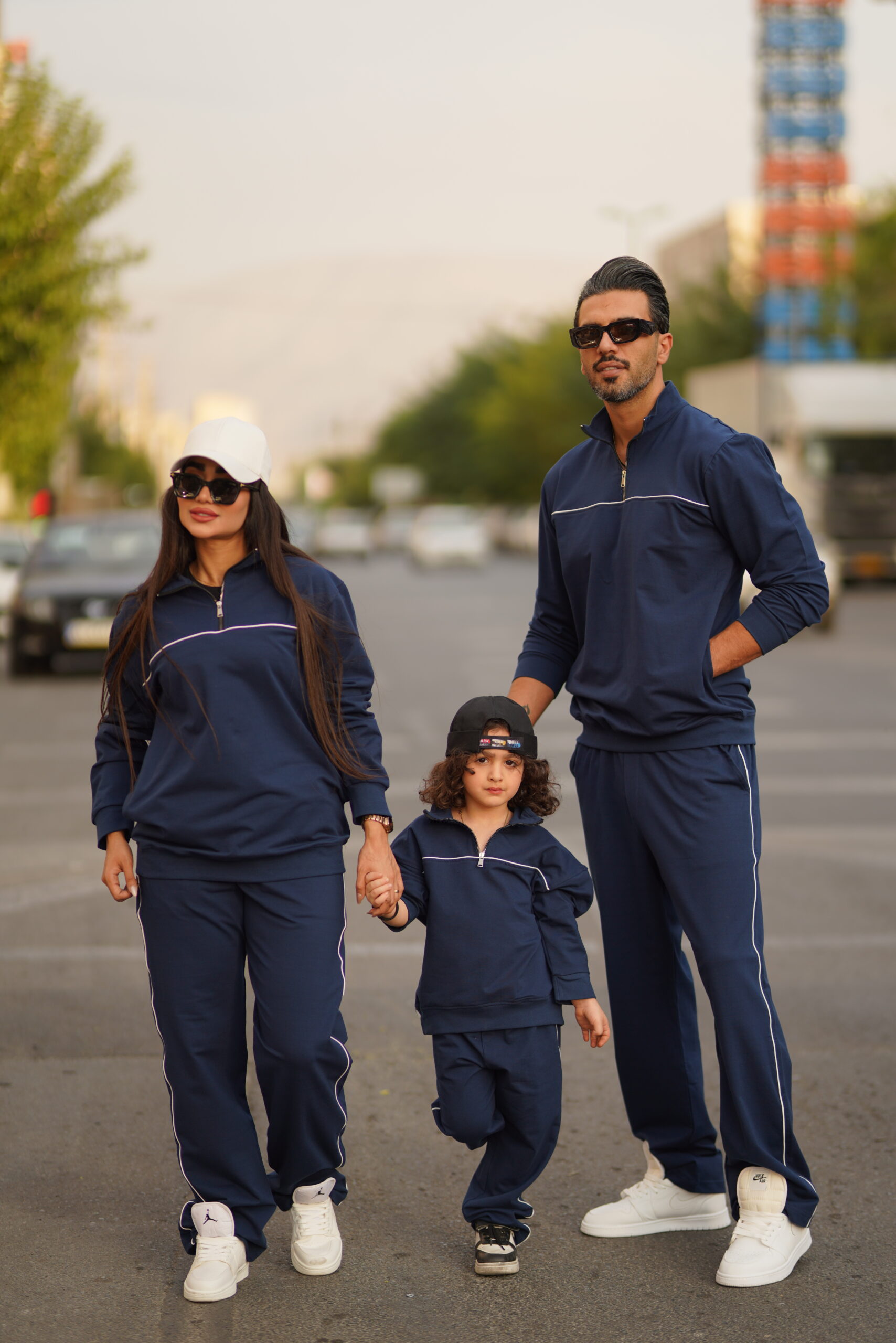 ست دورس نیم زیپ و شلوار بگ بزرگسال - تصویر 4