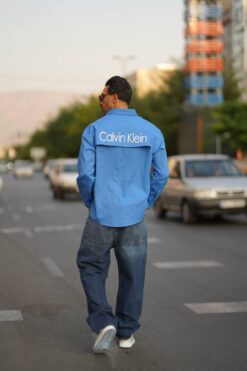 Alternative view of پیراهن کتان cK